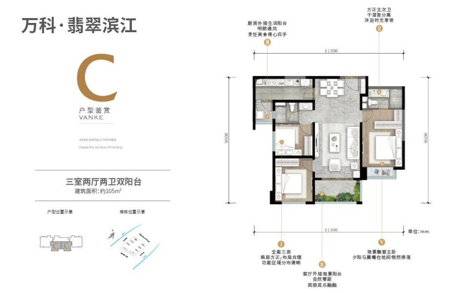 【万科翡翠滨江_官渡区万科翡翠滨江楼盘】房价,户型,开盘时间详情